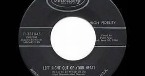 1958 HITS ARCHIVE: Left Right Out Of Your Heart - Patti Page