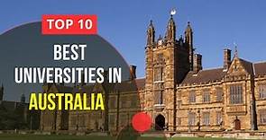 Top 10 Best Universities in Australia | Study in Australia
