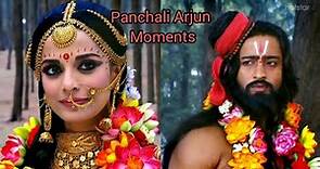 Rewinding Panchali Arjun Moments|Pooja❤Shaheer|Draupadi Arjun Love song|Draupadi Arjun's 💘 Story|
