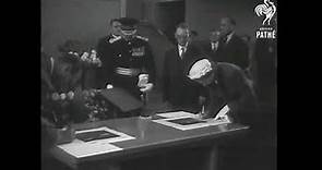 Ysgol Gyfun Llangefni official opening, 1958