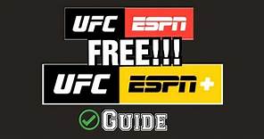 How To Watch Any UFC Fight Free On ESPN Plus