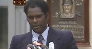 Bob Gibson 1981 Hall of Fame Induction Speech
