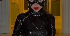 Halloween catwoman cosplay costume ￼ inspired by Michelle Pfeiffer in Batman #halloween #catwoman ￼