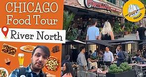 Chicago Food Tour - River North Restaurant and Bar Guide (walking along Clark Street)