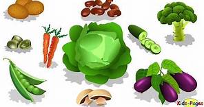 Learn Vegetables Vocabulary in English