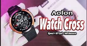 Aolon Watch Cross Full Review || Specs, BT Call, HR Sensors &. More!