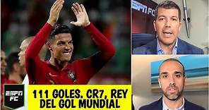 ASOMBROSO Nuevo récord de Cristiano Ronaldo, MÁXIMO GOLEADOR histórico de selecciones | ESPN FC