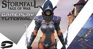 Stormfall: Age of War Game Play tutorial for beginners