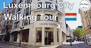 Luxembourg Capital City Walking Tour (with Subtitles) / History & Culture [HD]