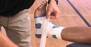 How to Tape an Ankle (Quick & Easy Demonstration)