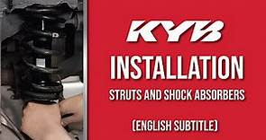 KYB Installation : Changing Struts and Shock Absorbers