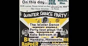 January 25, 1959 - The Winter Dance Party
