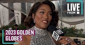 Black Panther's Angela Bassett on Making History at Golden Globes | E! News