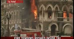 Fire breaks out at Taj hotel as commandos kill last militants.