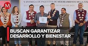 Gobernador de Chiapas inaugura construcción en DIF de La Trinitaria