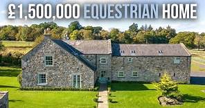 Equestrian Country Home in the Northumberland Countryside | Property Tour