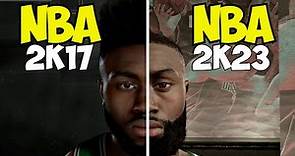 Evolution of Jaylen Brown In NBA 2K Games (NBA 2K17 - NBA 2K23)