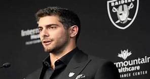 Jimmy Garoppolo's Raiders contract revealed