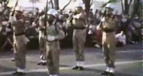 Oakland Technical High School ROTC Parade 1960