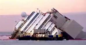 Raising the Costa Concordia: A Time Lapse