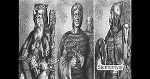 Legenda a fakty historyczne dotyczące Siemowita, Lestka, Siemomysła