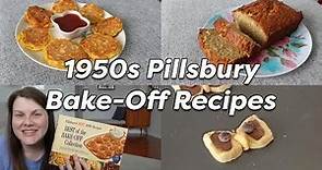 1950s PILLSBURY BAKE OFF RECIPES 😋 cooking vintage recipes!