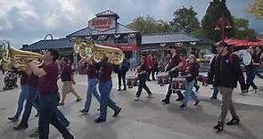 Chesterton High School Marching Trojans Performing at Cedar Point 2023