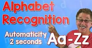 Alphabet Automaticity | Upper and Lower Case | 2 Seconds | Jack Hartmann