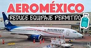 Aeroméxico: check in y equipaje en 2021