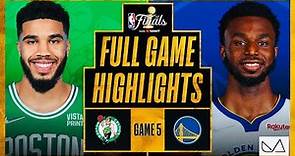 波士頓塞爾提克 vs 金州勇士 NBA 總冠軍賽第五戰 全場精華｜2021-22賽季