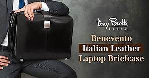 Tony Perotti - Benevento Italian Leather Laptop Briefcase