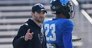 How UB football safeties coach Mike Caputo transitioned from playing to teaching