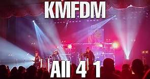KMFDM - ALL 4 1 | Hyëna Tour 2022/23 (Official Live Music Video)