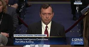 CIA Inspector General Confirmation Hearing