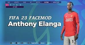Anthony Elanga FaceMod for FIFA 23 [ FREE ] (FIFA 23 Mod)