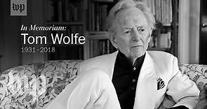 Remembering Tom Wolfe, author of 'The Right Stuff'