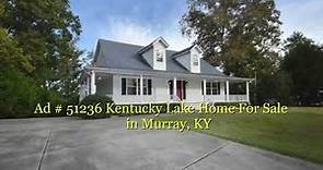 Lake Home For Sale on Kentucky Lake - Beautiful Waterfront Lake House!