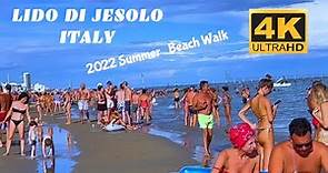 Lido di Jesolo, the prettiest beach city in Italy, walk tour