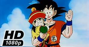Goku presenta a su hijo Gohan