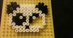 how to make a perler bead panda