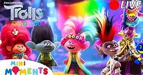 The Story of Poppy And Prince Darnell 💖 | Trolls World Tour| Mini Moments