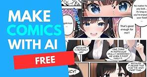 How To Make Comics/Manga With AI for FREE
