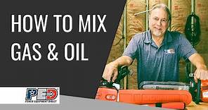 How to Properly Mix Gas & Oil for 2-Cycle Engines