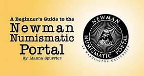 A Beginner's Guide to the Newman Numismatic Portal