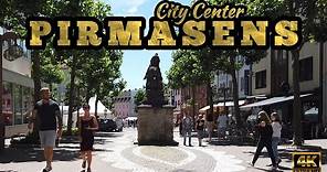 Pirmasens, Germany |🇩🇪| Pirmasens city centre 4K - Rhineland-Palatinate