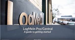LogMeIn Pro/Central Tutorial Part 1: Getting Started