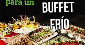 Recetas Buffet frío