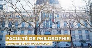 Clip de présentation de la Faculté de Philosophie de l'Université Jean Moulin Lyon 3