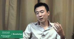 Gary Wang (MBA '02J), founder of Tudou.com