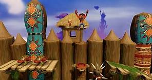 Crash Bandicoot "N. Sane Trilogy": Native Fortress (Box Gem Walkthrough) [1080 HD]